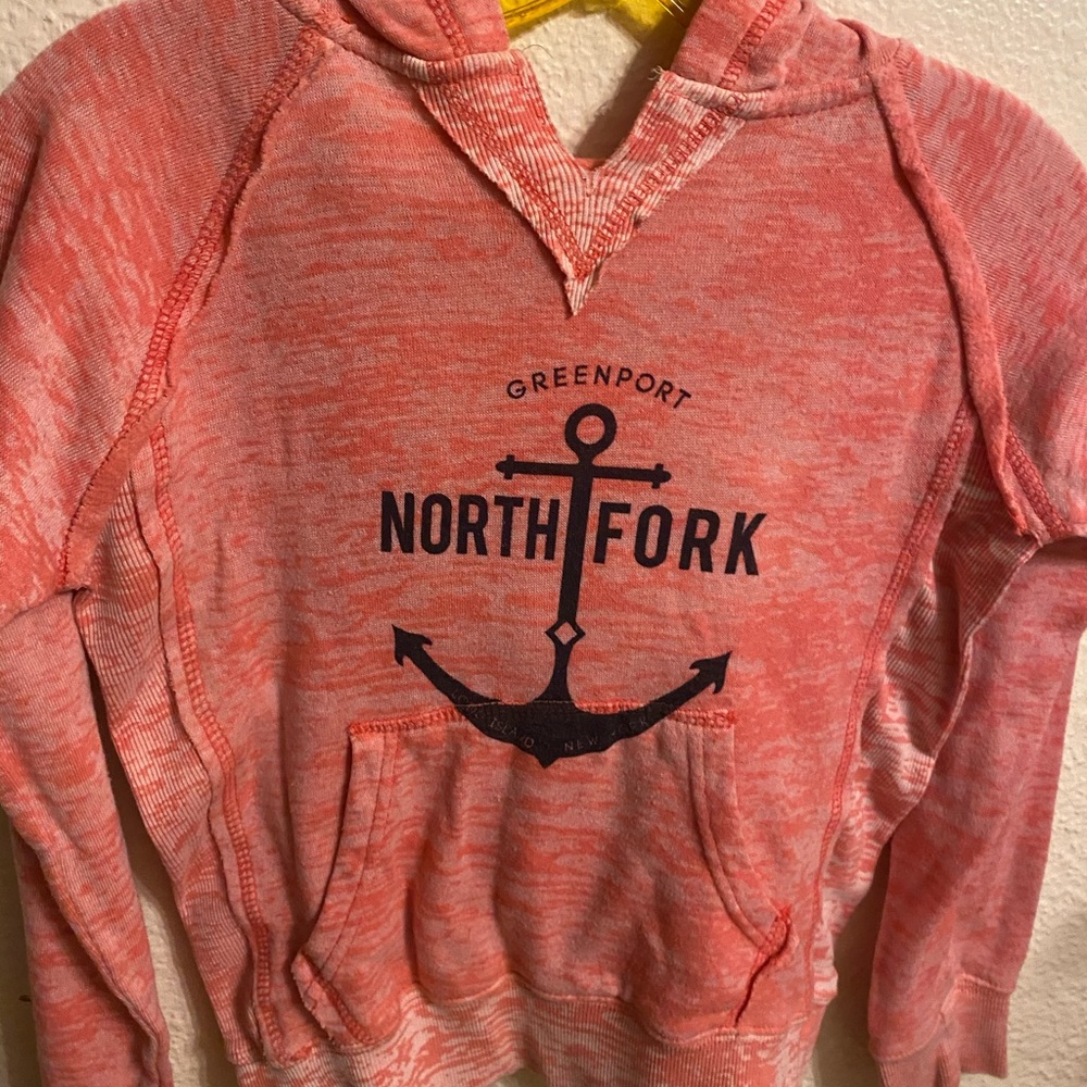 North Fork, NY Girls Hooded Sweatshirt